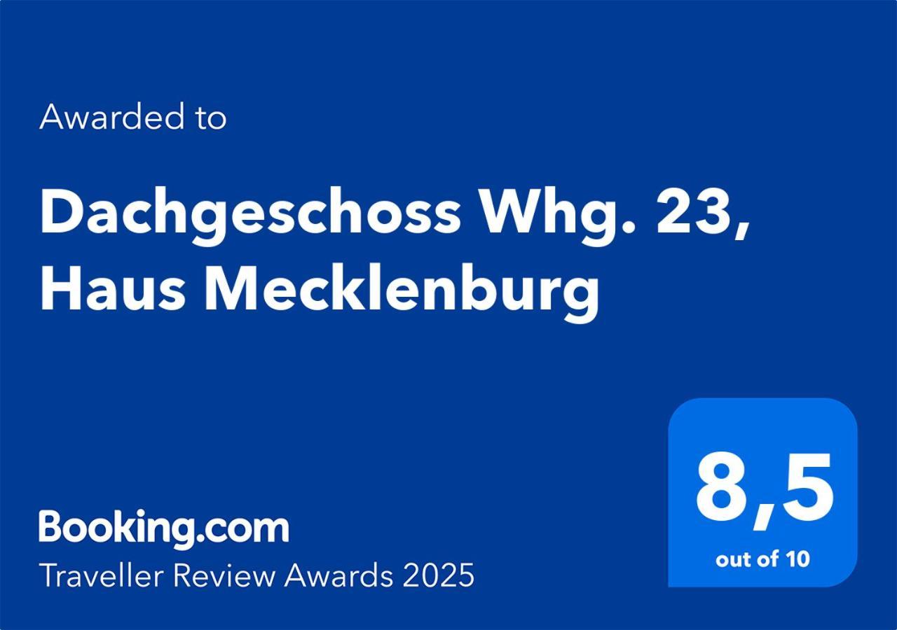 Apartamento Dachgeschoss Whg. 23, Haus Mecklenburg Ostseebad Kühlungsborn Exterior foto
